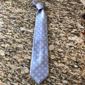 Blue flowered Jos A Bank tie